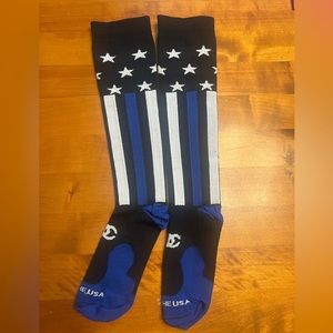 Thin Blue Line Pro Compression Socks